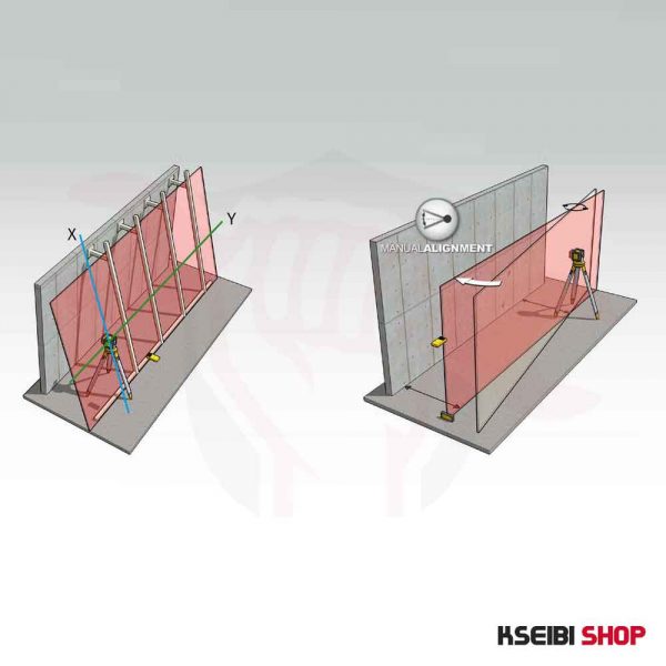 ⁦ميزان ليزر دوار 360 درجة ضد الصدمات STABILA موديل LAR 350⁩ - الصورة ⁦6⁩