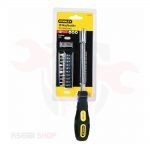 طقم مفك + سنون 10 قطع STANLEY