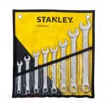 طقم مفاتيح بلدي مشرشر 8 قطع STANLEY