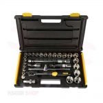 طقم لقم رباط 1/2 بوصة 29 قطعة مشرشر بالملي STANLEY