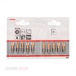 باكت سن مفك PH2 صليبة تيتانيوم 10 قطعة BOSCH