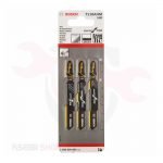 طقم سلاح منشار أركت للإستانلس 3 قطع BOSCH