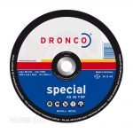حجر قطعية حديد 10 بوصة * 3 مم DRONCO ألماني