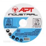 حجر قطعية إستانلس 4.5 بوصة * 1 مم APT موديل INDUSTRIAL