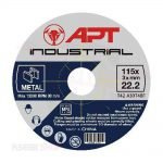حجر قطعية حديد 4.5 بوصة * 3 مم APT موديل INDUSTRIAL