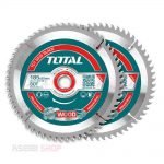 صينية خشب 7.25 بوصة 30 سن 2 قطعة TOTAL موديل TAC231410