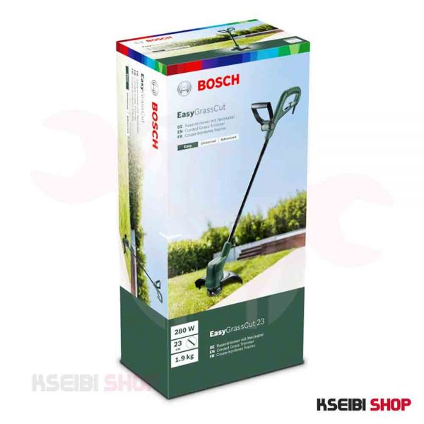 ⁦ماكينة حش وتحديد نجيل كهرباء BOSCH موديل EasyGrassCut 26⁩ - الصورة ⁦8⁩