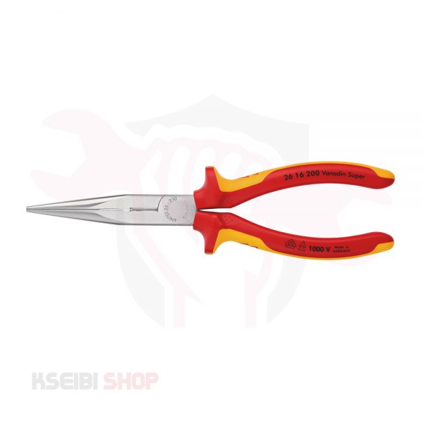 بنسة بوز طويل 1000 فولت 8 بوصة KNIPEX ألماني 26.16.200