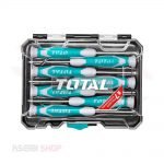 طقم مفكات إلكترونيات 7 قطع TOTAL موديل THT250726
