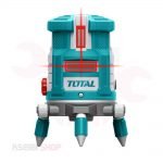 ميزان ليزر 5 خط 30 متر أحمر TOTAL موديل TLL306505
