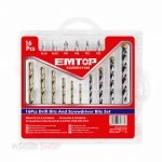 طقم بنط متعددة 16 قطعة EMTOP موديل ECBDB19165