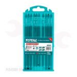 طقم سن مفك صليبة PH2 طول 200 مم 10 قطع TOTAL موديل TACIM16PH283