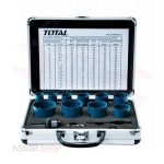 طقم بنط منشارية للمعادن 12 قطعة TOTAL موديل TACSH1121