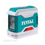 ميزان ليزر 2 خط 15 متر أحمر TOTAL موديل TLL156506