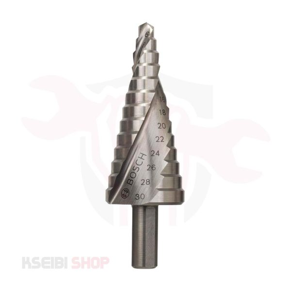 بنطة مدرجة للمعادن 6 مم إلى 30 مم BOSCH موديل HSS Step Drill Bit