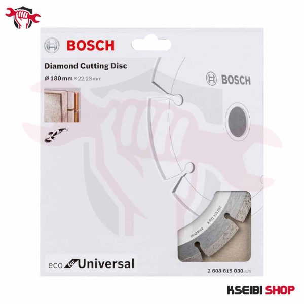 ⁦صينية ألماظ جرانيت جاف 7 بوصة مفتوحة BOSCH موديل ECO 2608615030⁩ - الصورة ⁦3⁩