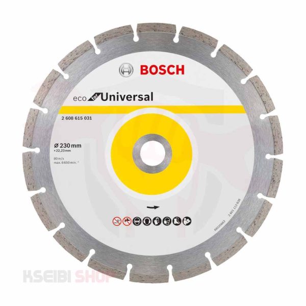 صينية ألماظ جرانيت جاف 9 بوصة مفتوحة BOSCH موديل ECO 2608615031