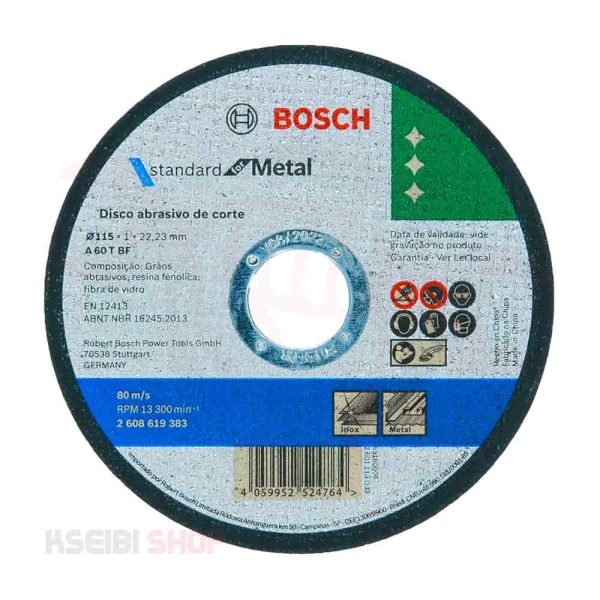 حجر قطعية إستانلس 4.5 بوصة * 1.0 مم BOSCH