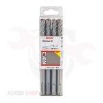 طقم بنط هيلتي خرسانة 10 قطع 12 مم طول 160 مم SDS-Plus-5X من BOSCH
