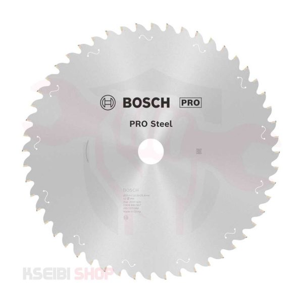 صينية تقطيع حديد 10 بوصة 52 سن BOSCH موديل PRO Steel