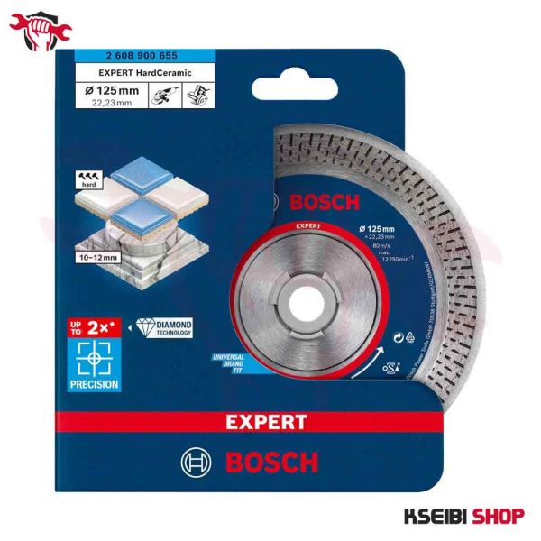 ⁦صينية ألماظ سيراميك 5 بوصة BOSCH موديل EXPERT 2608900655⁩ - الصورة ⁦2⁩