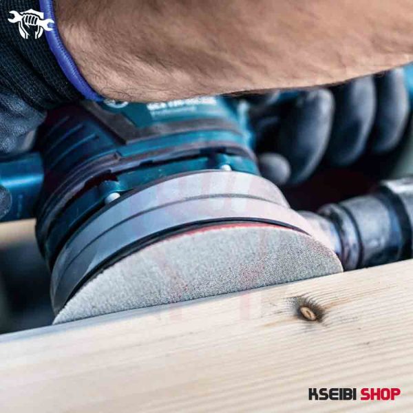 ⁦طقم فرخ صنفرة 5 بوصة 5 قطع BOSCH خشانة 220⁩ - الصورة ⁦6⁩