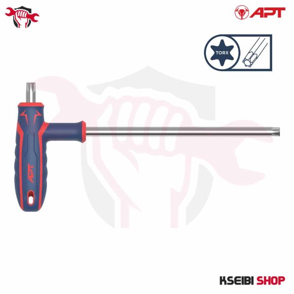 ⁦مفتاح آلن كي نجمة حرف T مقاس 30 مم APT موديل AH561510-30⁩ - الصورة ⁦2⁩