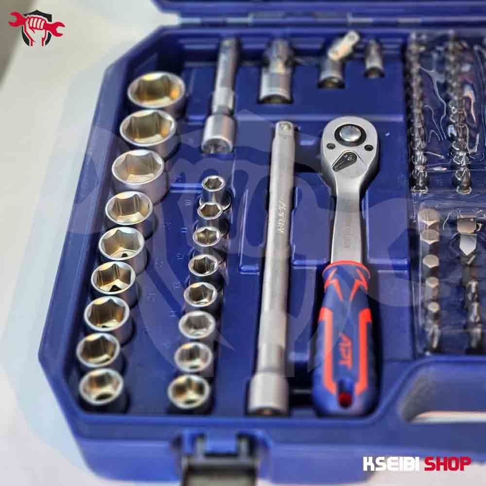 طقم عدة ميكانيكا 199 قطعة APT موديل 121176N1 - الصورة 6