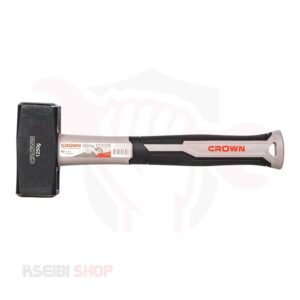 مطرقة صلب 1000 جرام 30 سم يد فايبر CROWN موديل CPHHL-FHA100