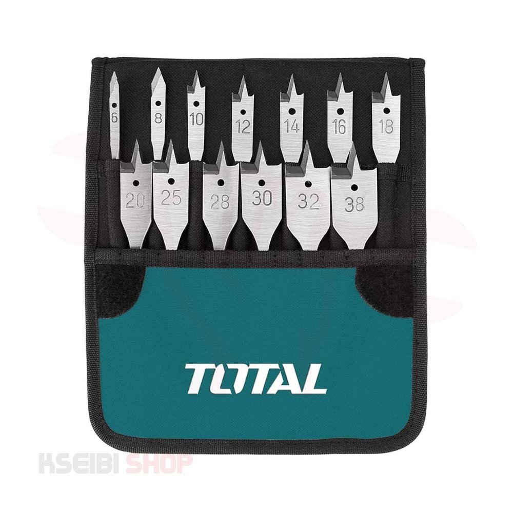طقم بنط معلقة للخشب 13 قطعة TOTAL موديل TACSD70131