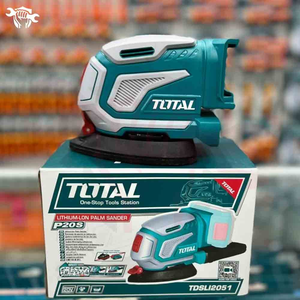 صنفرة هزاز 5 بوصة بطارية 20 فولت بدون بطارية وشاحن TOTAL موديل TDSLI2051 - الصورة 8