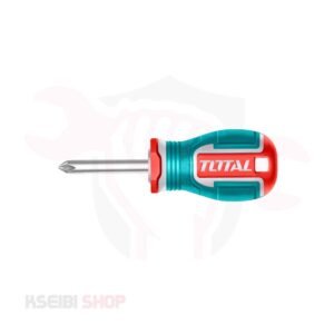 مفك صليبة مقاس PH0 طول 38 مم يد 3 لون TOTAL موديل TSDPH2038