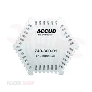 جهاز قياس سمك الدهان الرطب 25-800 ميكرون ACCUD نمساوي موديل 740