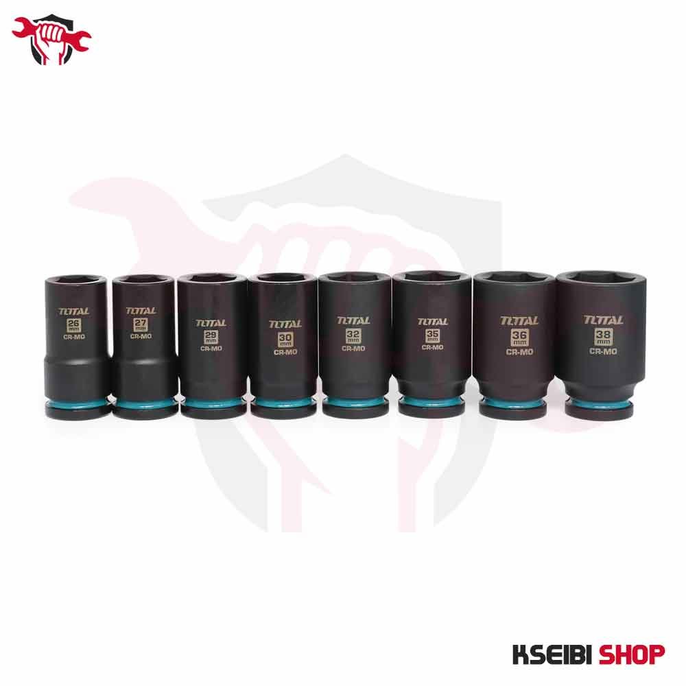 طقم لقم رباط تصادمية طويلة 3/4 بوصة 8 قطع بالملي TOTAL موديل THKISD34082L - الصورة 4