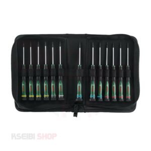طقم مفكات إلكترونيات 13 قطعة BOSCH موديل 1600A02Z9N