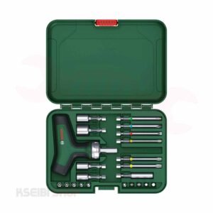 طقم مفك + لقم وسنون 22 قطعة BOSCH موديل 1600A02Z9T
