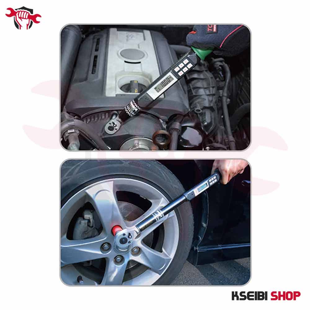 مفتاح عزم ديجيتال 3/8 بوصة 10 حتى 100 نيوتن TOPTUL موديل DT-100N0 - الصورة 4