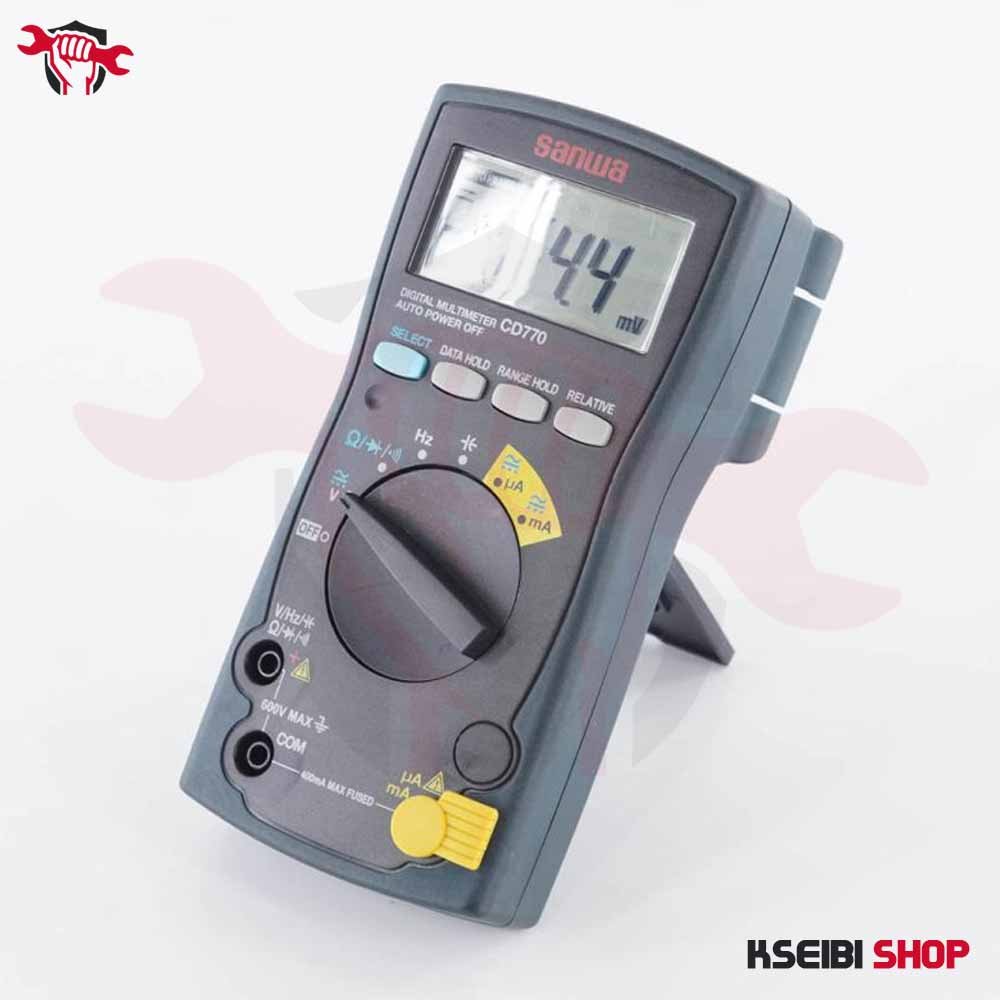 جهاز أفوميتر ديجيتال 600 فولت ياباني SANWA موديل CD770 - الصورة 4