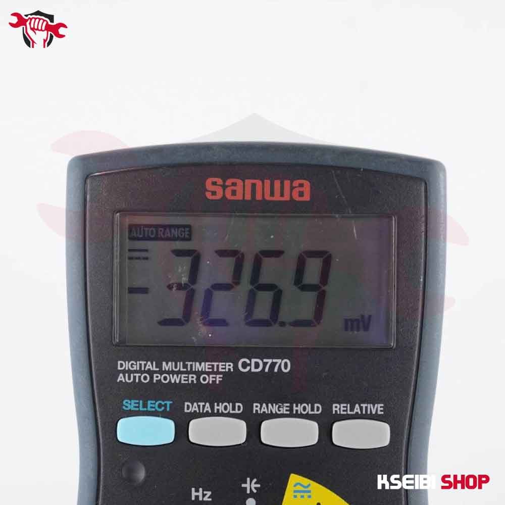 جهاز أفوميتر ديجيتال 600 فولت ياباني SANWA موديل CD770 - الصورة 5