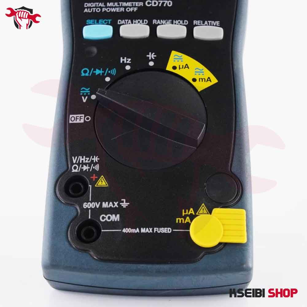 جهاز أفوميتر ديجيتال 600 فولت ياباني SANWA موديل CD770 - الصورة 6
