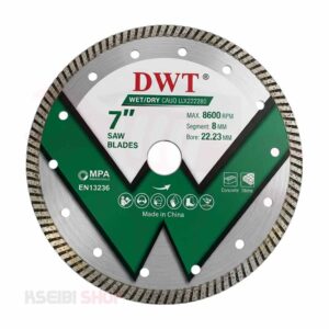 صينية ألماظ جرانيت 7 بوصة تربو DWT موديل DADD-UDT22180