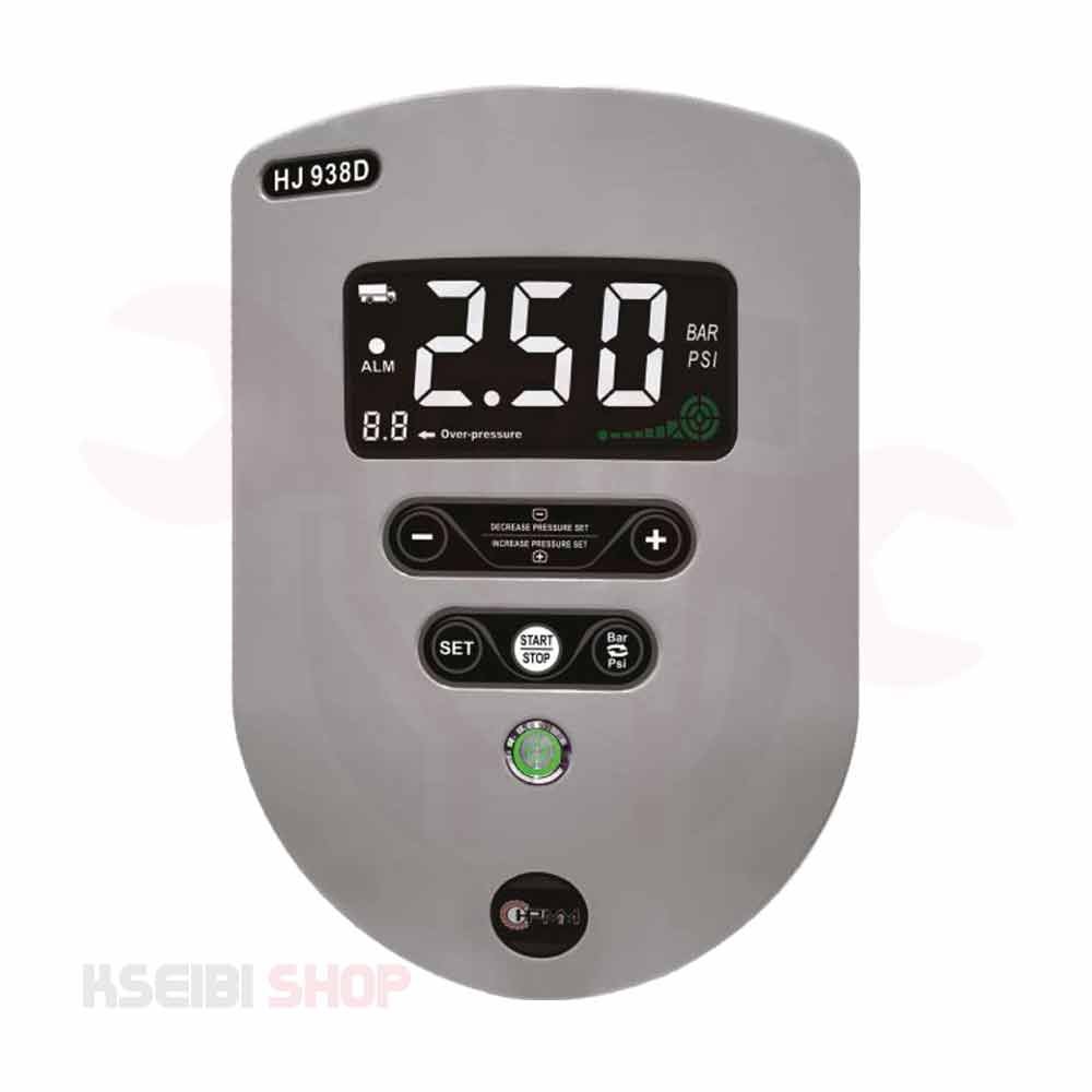 جهاز ضبط ضغط كاوتش حائطي أوتوماتيك 7 متر نقل APT موديل HJ938D