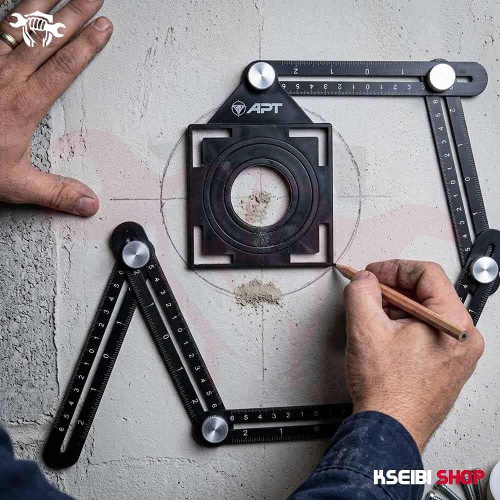 زاوية علام متحركة سداسية لأعمال السيراميك APT موديل AH8122-6 - الصورة 2