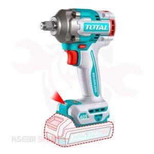 دريل بطارية 1/2 بوصة لقم وصواميل 20 فولت 4 أمبير 500 نيوتن TOTAL موديل TOTAL موديل TIWLI2055