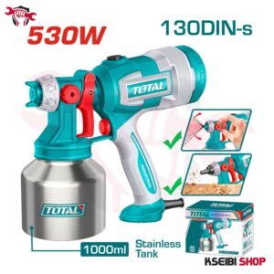 مسدس دوكو كهرباء 530 وات معدن TOTAL موديل TT45061