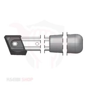 يد  طويلة كاملة بالصدادة لمقص أسوار سويسري FELCO موديل FELCO 32/211