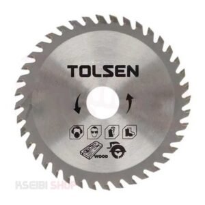 صينية خشب 5 بوصة 40 سن TOLSEN موديل 76420