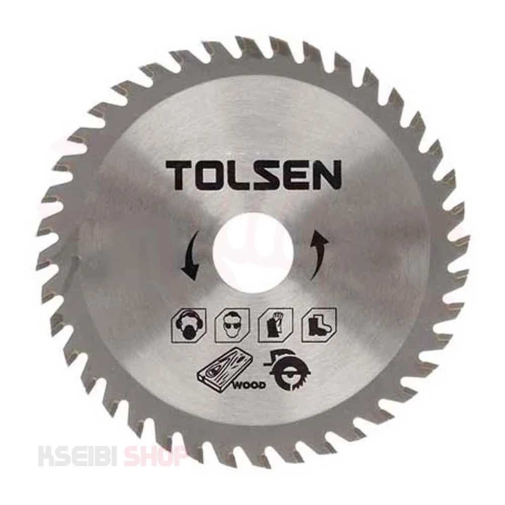 صينية خشب 4.5 بوصة 24 سن TOLSEN موديل 76419